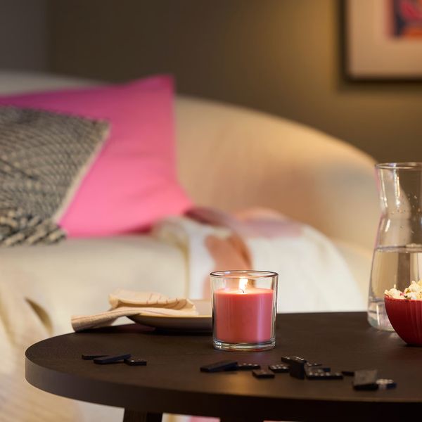 LOTSFÅGEL ЛОТСФОГЕЛЬ Ароматическая свеча в стакане - фото 2