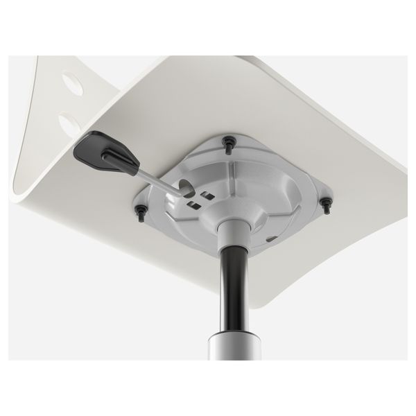 Детский стул для письменного стола ЮЛЕС, белый, серебристый - фото 7