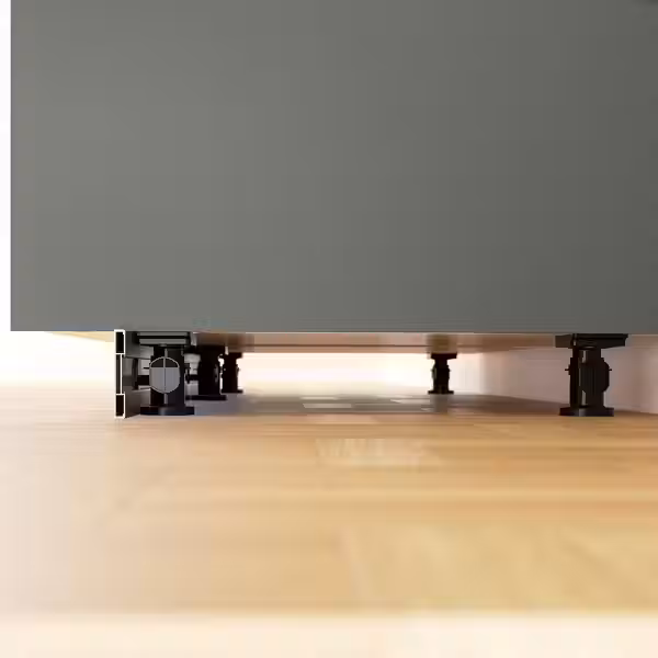 METOD Ножка 8 см - схема-чертеж с размерами