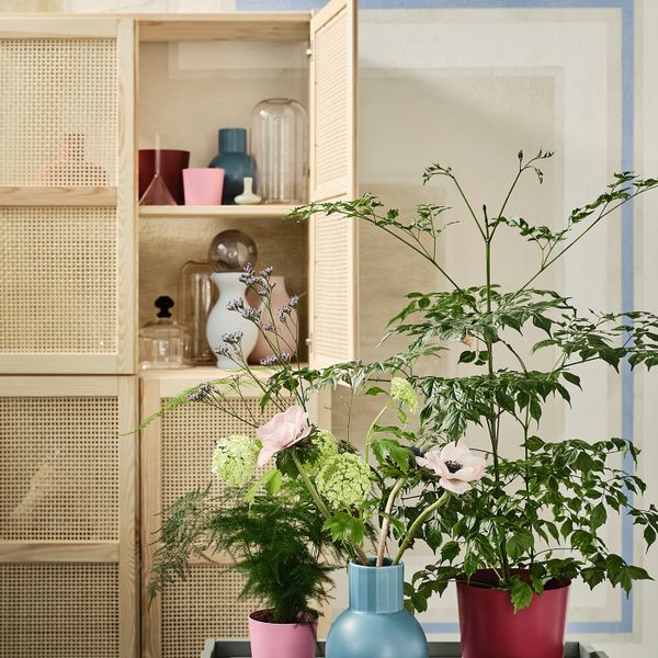 Кашпо, для дома, улицы/розовый 9 см IKEA OMFÅNG ОМФОНГ 104.639.00 - фото 2