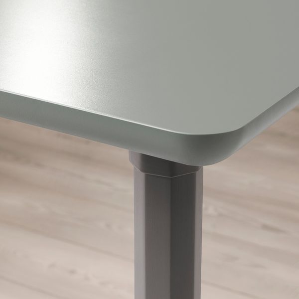 Стол, серо-зеленый/серый 120x60 см IKEA ÅMLIDEN ОМЛИДЕН / ALVARET АЛЬВАРЭТ 192.299.17 - схема-чертеж с размерами