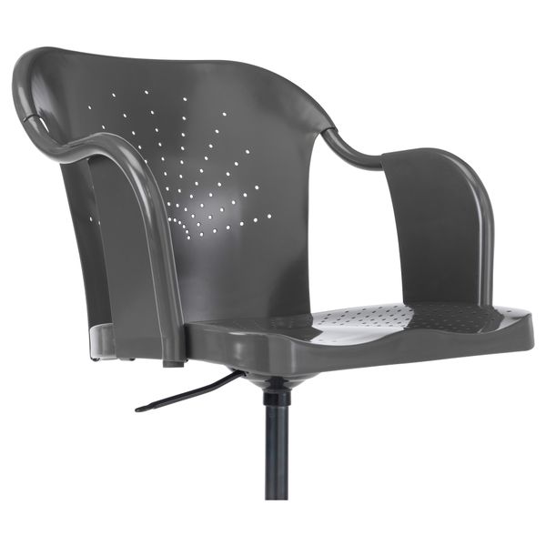 Рабочий стул РОБЕРГЕТ, серый - фото 4