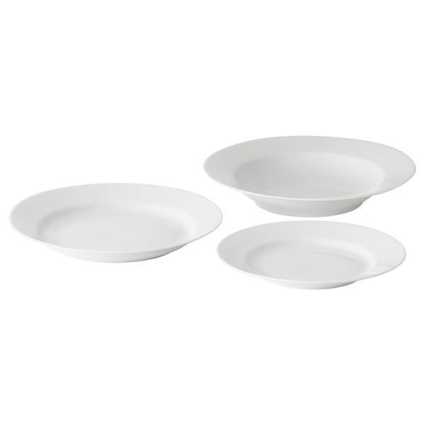 Сервиз, 12 предметов ИМИТЕРА, белый - фото 2