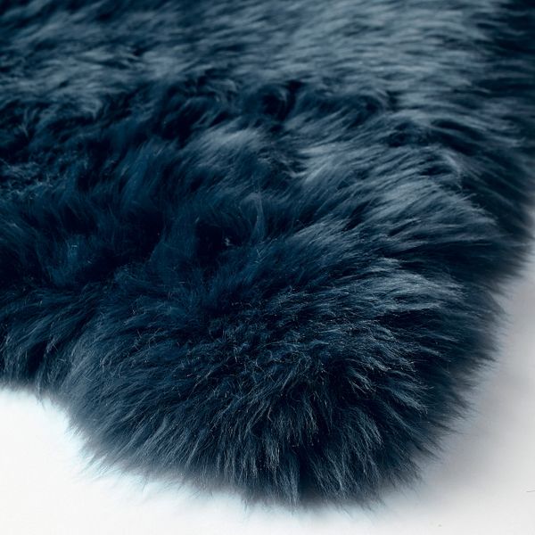 Овечья шкура, окрашенная, темно-синий IKEA СМИДИ 704.663.59 - схема-чертеж с размерами