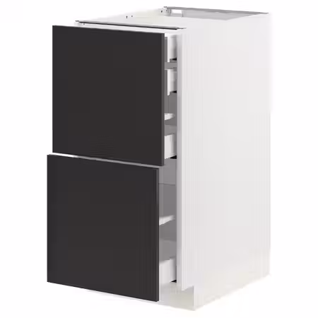 METOD / MAXIMERA Напольн шк 2фасада/2низ/1срд/1вс ящ