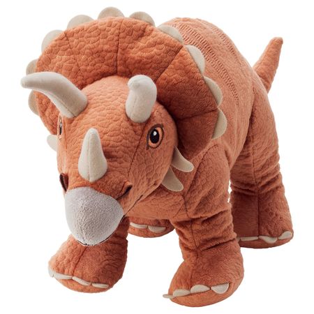 Мягкая игрушка, динозавр/Трицератопс 46 см IKEA JÄTTELIK ЙЭТТЕЛИК 804.712.18