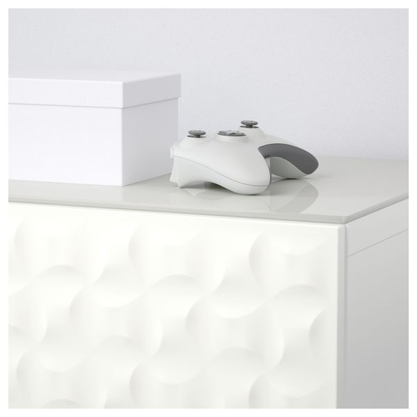 Комбинация для хранения с дверцами, ящиками БЕСТО, Дьюпвикен, Лаппвикен белый (180x40x74 см) - фото 4