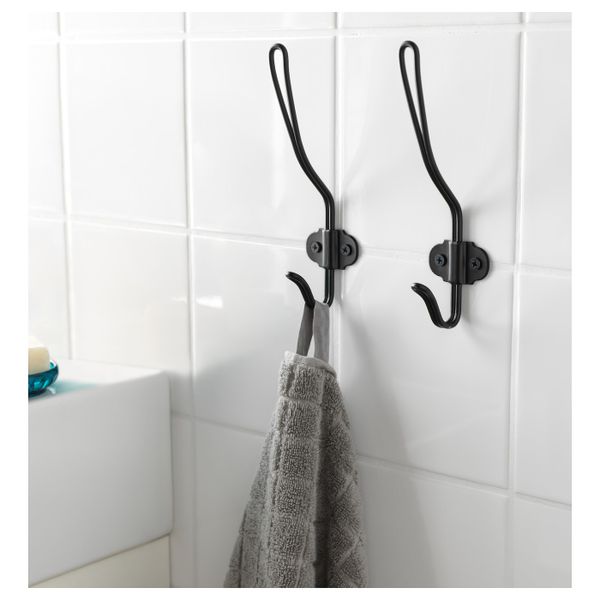 Крючок, черный IKEA SVARTSJÖN СВАРТШЁН 103.690.78 - фото 4