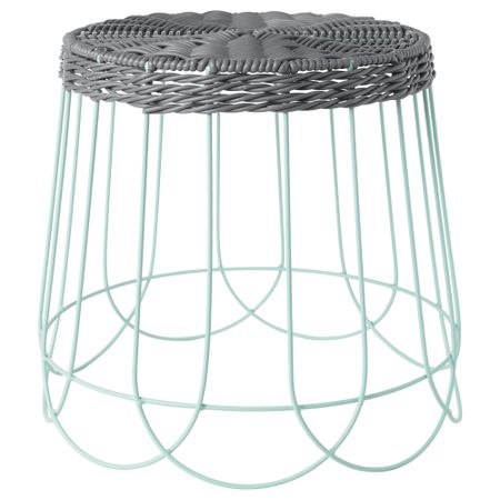 Пьедестал для цветов СОЛРОСФРО, д/дома/улицы серый, зеленый (30 см)