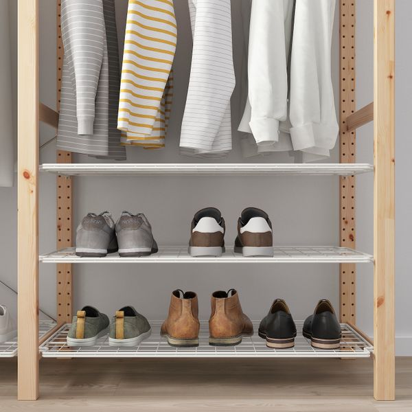 Стеллаж с полками/штангами, сосна 174x50x124-179 см IKEA IVAR ИВАР 692.880.23 - фото 3