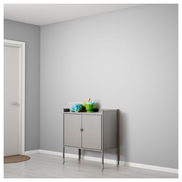 Шкаф для дома/сада ХИНДЭ, серый (78x82 см) - фото 2