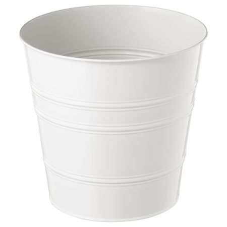 Кашпо СОККЕР, д/дома/улицы белый