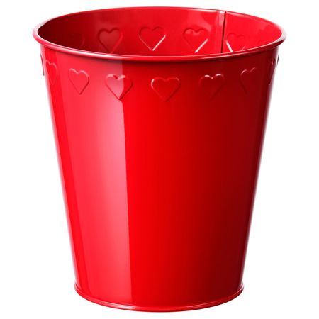 Кашпо, красный, 15 см IKEA ВИНТЕРФЕСТ 904.283.66