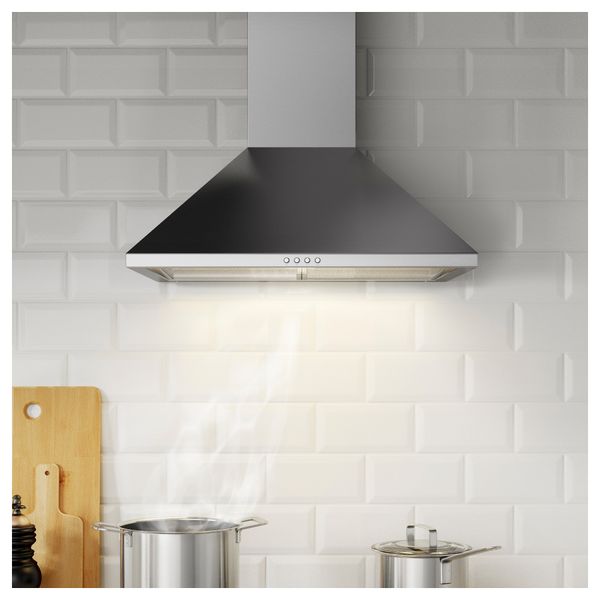 Колпак вытяжного шкафа стенного крепления УППДРАГ, нержав сталь (60 см) - фото 2