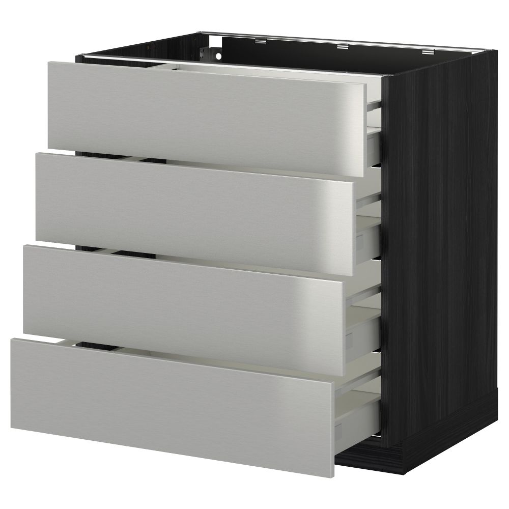 IKEA, вид спереди - схема-чертеж с размерами