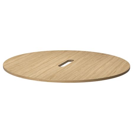 Столешница, 120 см, круглой формы, дубовый шпон IKEA MITTZON 305.276.42