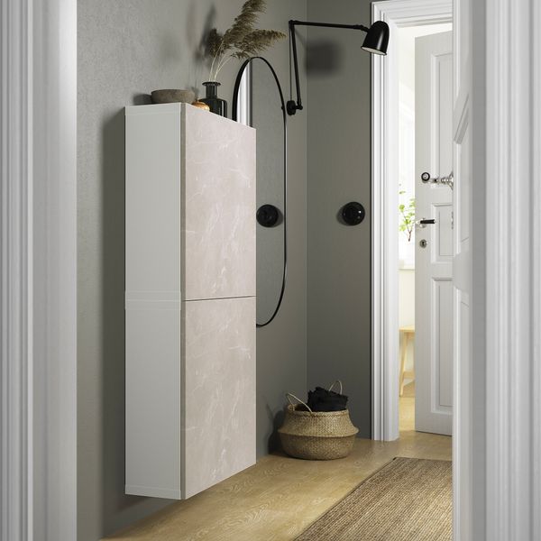 Навесной шкаф с 2 дверями, 60x22x128 cm IKEA BESTÅ БЕСТО 594.219.80 - фото 4