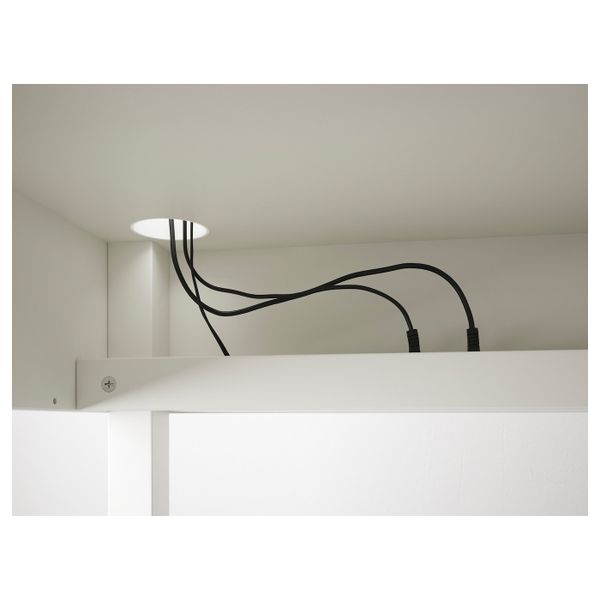 Рабочее место, угловое, белый 100x142 см IKEA MICKE МИККЕ 003.739.24 - фото 2