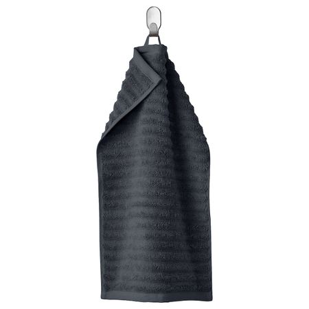 Полотенце, темно-серый 30x50 см IKEA FLODALEN ФЛОДАРЕН 204.687.04