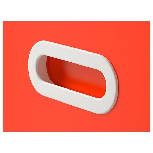 Фронтальная панель ящика, красный 60x32 см IKEA FRITIDS ФРИТИДС 004.021.96 - схема-чертеж с размерами