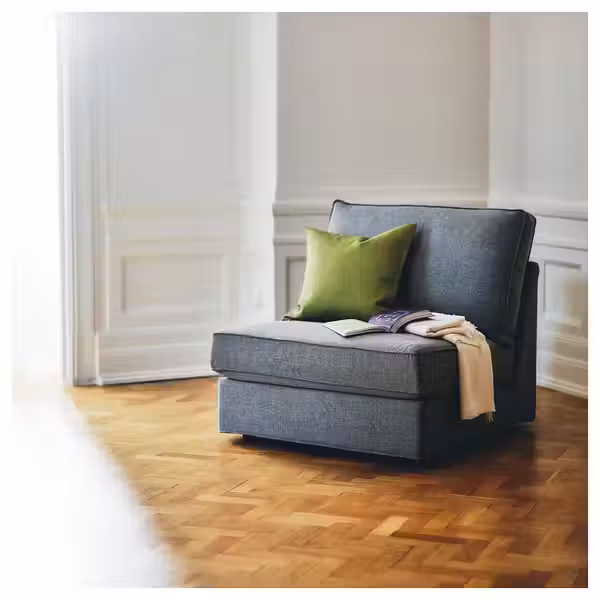 KIVIK 1-местный диван-кровать - Tibbleby бежевый/серый - фото 3