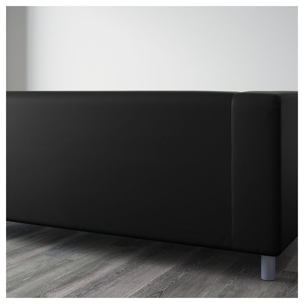 Диван 2-местный КЛИППАН, Гранон черный - фото 3