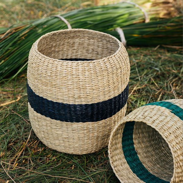 Корзина, водоросли, черный 40 см IKEA ТИЛЛЕВИПС 704.395.06 - фото 2