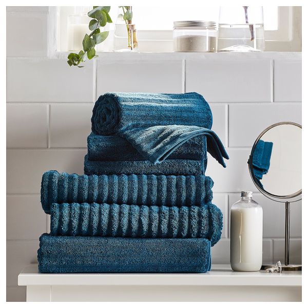 Полотенце, темно-синий, 50x100 см IKEA ФЛОДАРЕН 003.812.45 - фото 3