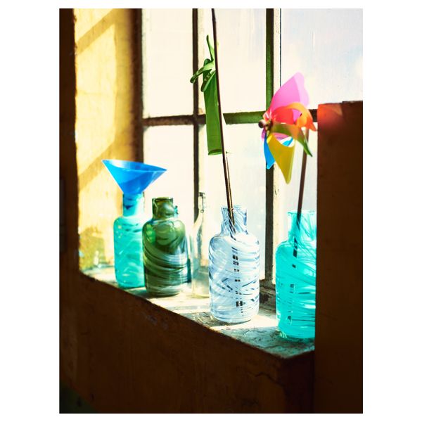 Ваза ИКЕА ПС 2017, разные цвета - схема-чертеж с размерами