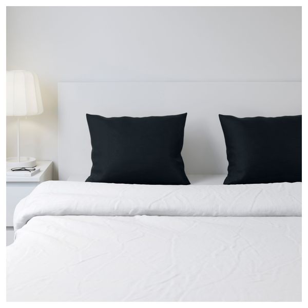 Наволочка ДВАЛА, черный (50x70 см) - схема-чертеж с размерами