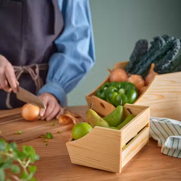 CHOKLADHAJ ШОКЛАДХЭЙ Контейнер для продуктов, 2 шт - дерево - фото 3