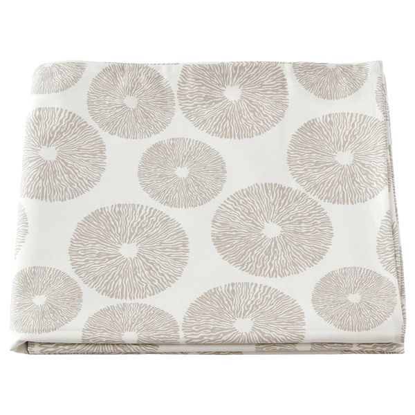 Скатерть, бежевый, 145x240 см IKEA HÅRSTARR 805.196.92 - фото 1