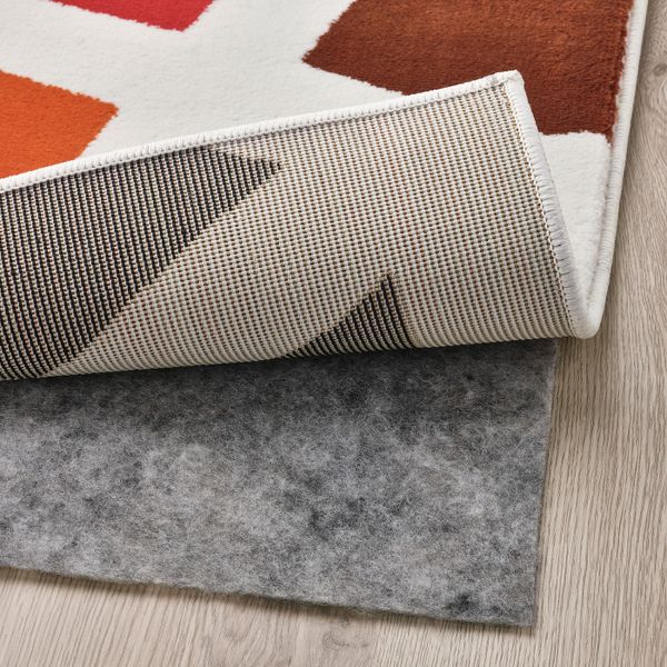 Ковер, короткий ворс, разноцветный 133x195 см IKEA HEMBJUDEN ХЕМБЬЮДЕН 705.120.40 - фото 2