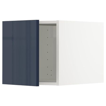 Верхний шкаф, белый/Ерста черно-синий 40x40 см IKEA METOD МЕТОД 392.755.88