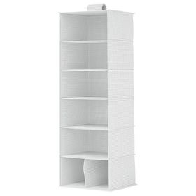 STUK Подвесной модуль,7отделений - белый/черный 30x30x90 см
