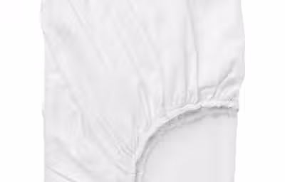 DVALA Простыня натяжная - белый 160x200 см