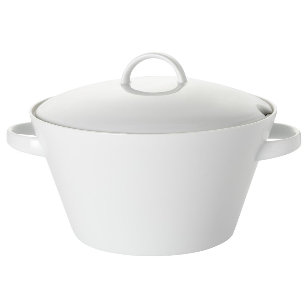 Супница ТЮДЛИГТ, белый (3 л) - схема-чертеж с размерами