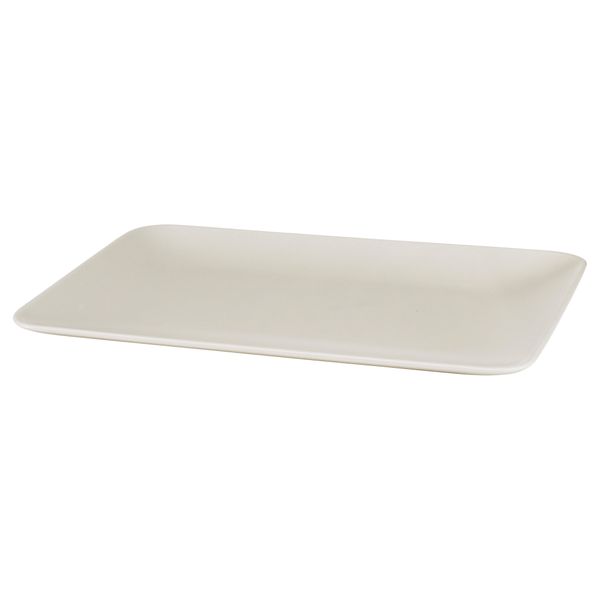 Тарелка ДИНЕРА, бежевый (30x20 см) - фото 1