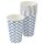 Одноразовые стаканчики СОММАР 2016, белый, синий (35 сл)