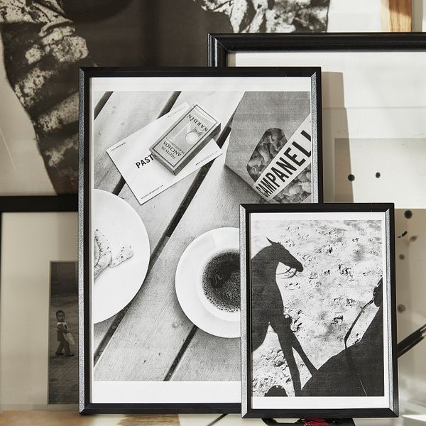 Рама, черный 21x30 см IKEA YLLEVAD ЮЛЛЕВАД 604.864.71 - фото 2