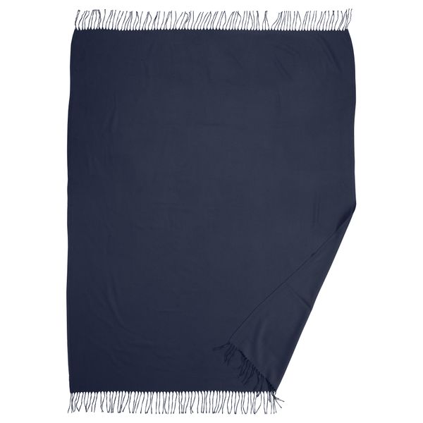 Плед МАРИАКЛОККА, темно-синий (130x190 см) - схема-чертеж с размерами