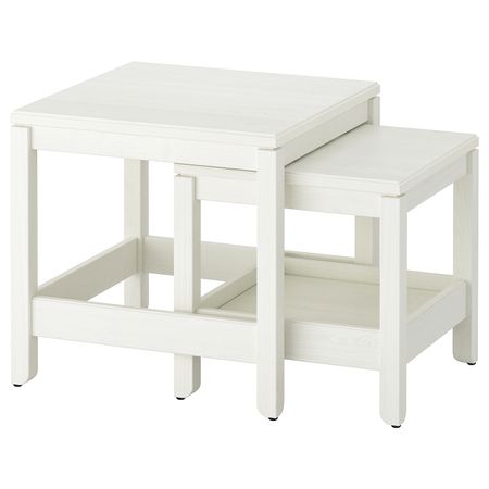 Комплект столов, 2 шт, белый IKEA HAVSTA ХАВСТА 504.042.87