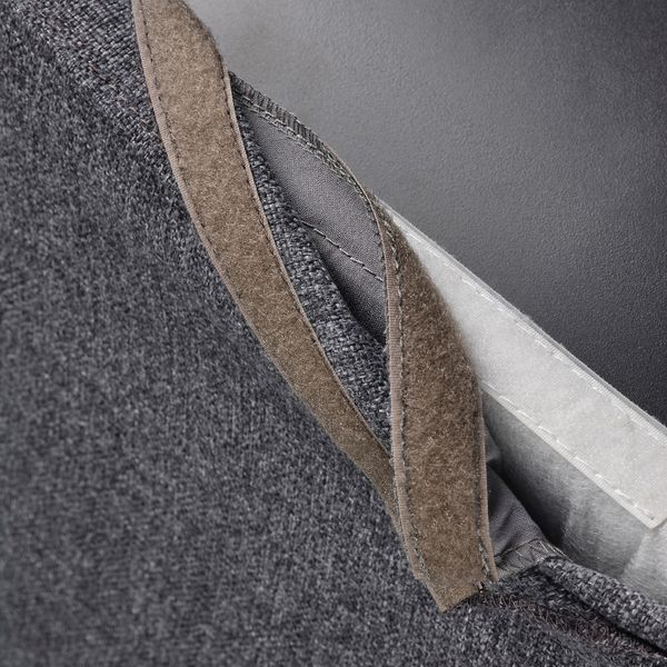 Чехол на стул, Гуннаред классический серый IKEA BERGMUND БЕРГМУНД 704.810.53 - фото 3