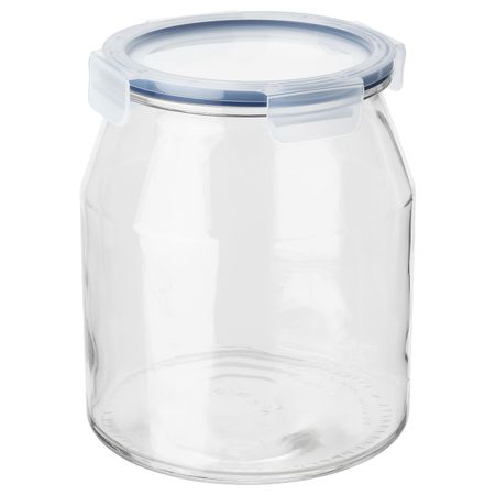 Банка с крышкой, стекло/пластик 3.3 л IKEA IKEA 365+ ИКЕА/365+ 592.777.70