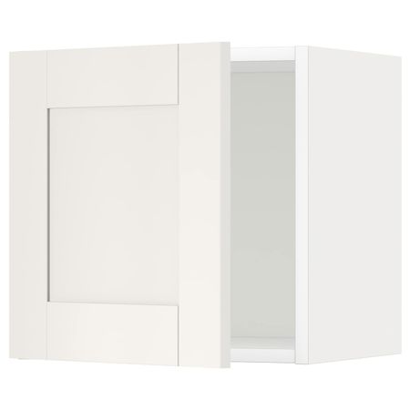 Навесной шкаф, белый/Сэведаль белый 40x40 см IKEA METOD МЕТОД 794.452.30
