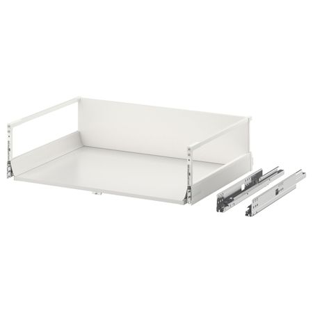 Высокий ящик с нажимным механизмом, белый 80x60 см IKEA EXCEPTIONELL ЭКСЕПТИОНЕЛЛЬ 204.478.63