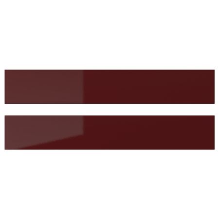 Фронтальная панель ящика, 60x10 см, глянцевый темный красно-коричневый IKEA KSTALLARP СТАЛЛАРП КАЛЛАРП 404.282.98