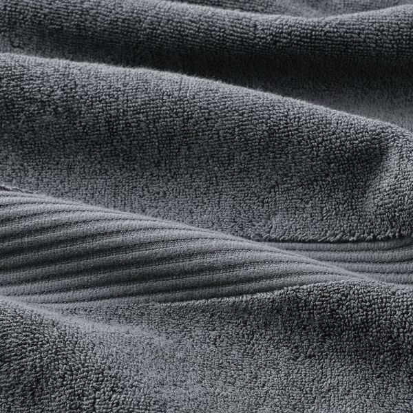 Полотенце, темно-серый 50x100 см IKEA FREDRIKSJÖN ФРЕДРИКШЁН 704.967.14 - фото 2
