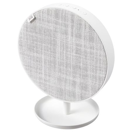 SOLSKYDD Портативный динамик bluetooth - белый 19 см