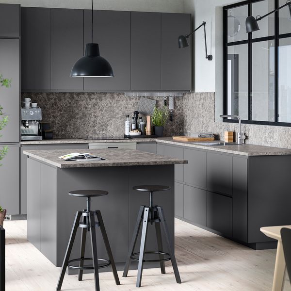 IKEA в интерьере - схема-чертеж с размерами